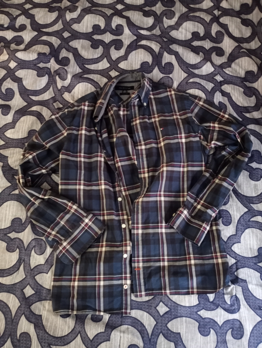 👠TOMMY HILFIGER mens Dress Shirt👠